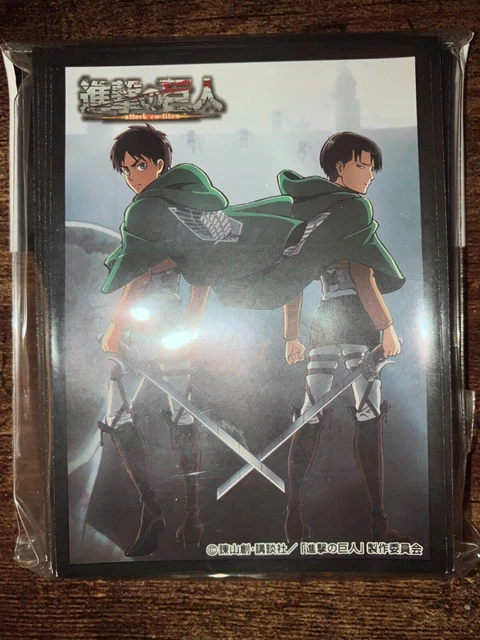 attack on titan card sleeves Yellow Card Sleeves