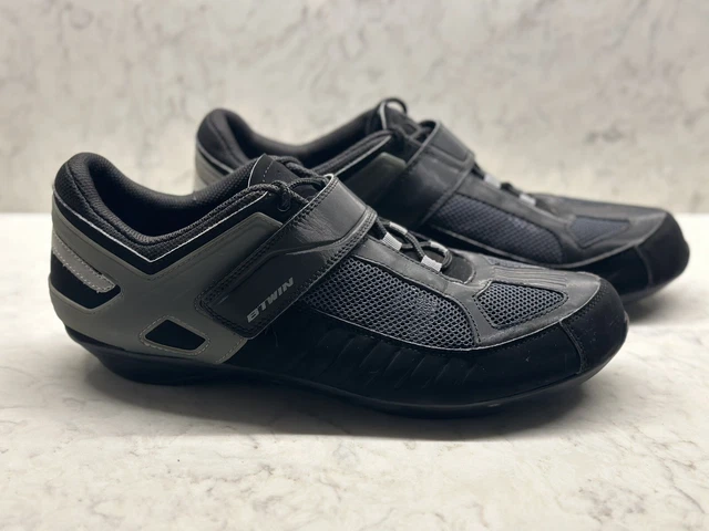 B'TWIN 100 Road Cycling Spin Shoes Size UK 11.5 EU 47
