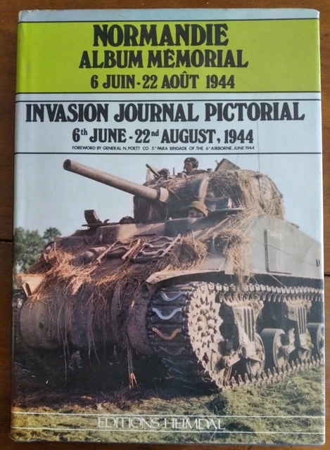 Livre De Guerre Normandie Album Mémorial Invasion Journal
