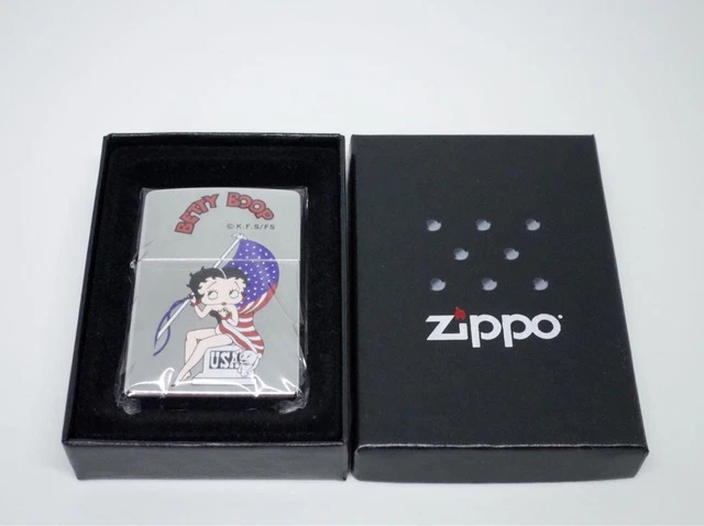 Zippo Oil Lighter Betty Boop