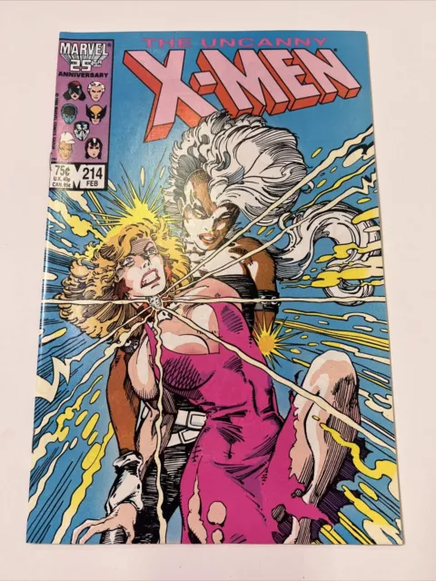 The Uncanny X-Men 214 Vol 1 High Grade Marvel Comic Book