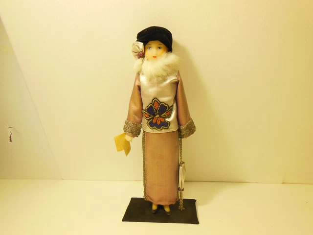 Poupée de Mode Tête de Cire Main en Biscuit Antique French