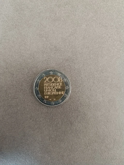 2 Euro 2008 Presidence Francaise Union Europeenne Rf Wert RARE PIÈCE 2 euros 2008 présidence française Union Européenne RF France