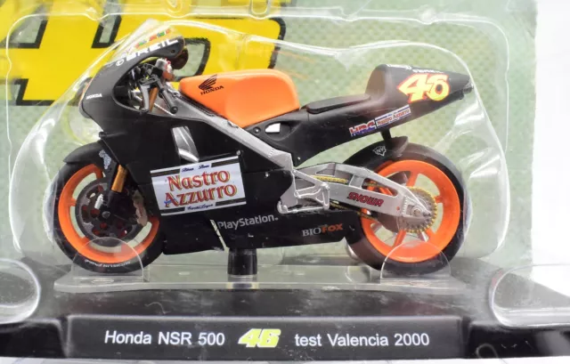 Véhicules-jouets Moto Valentino Rossi 1:18 Honda NSR 500 Gp Moteur Vtt Valencia