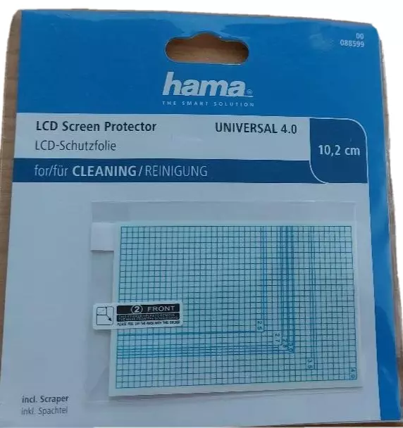 hama LCD-Schutzfolie 10,2 cm Universal 4.0 !!!OVP!!!