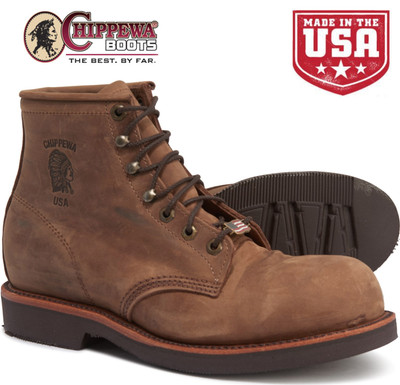 NEW MENS CHIPPEWA 6” Ellison Leather 