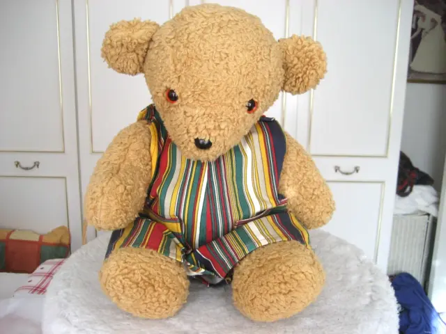 Vintage 18"  Teddy Bear with Moveable Arms and Legs - Sold For Charity