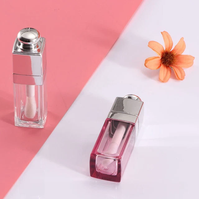 10ML Square Shape Cosmetic Containers DIY Lipstick Empty Lip Gloss Tube BII