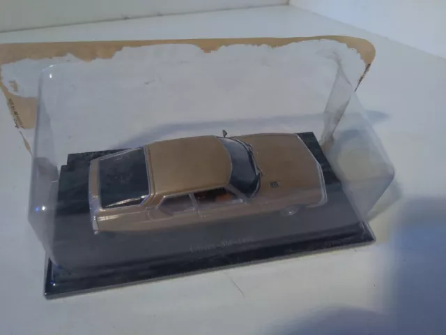 Collection presse Citroen SM 1970 bronze 1/43