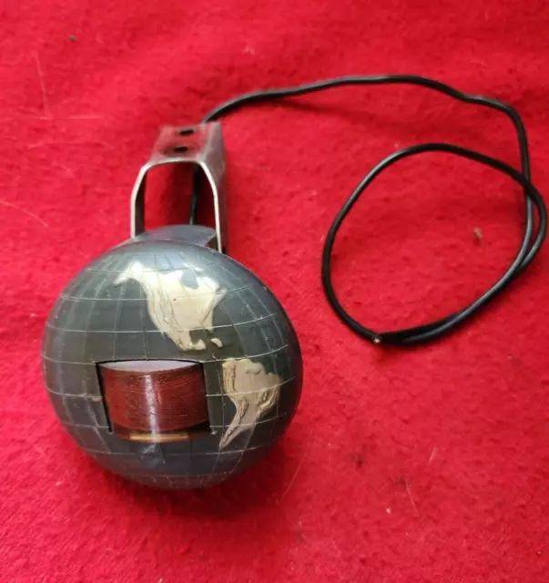 Very Rare Vintage 1930's-1940's Lighted Franklin Globe Compass