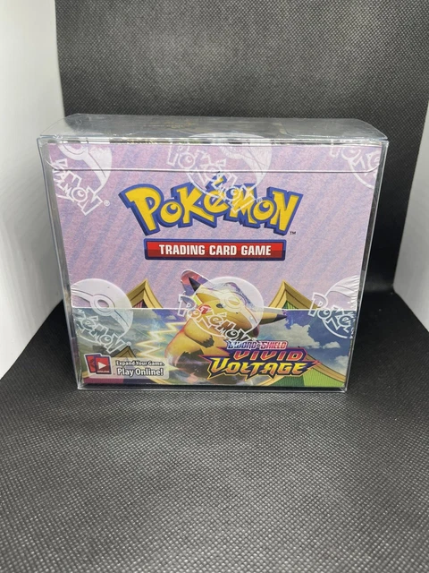 Pokemon Pokemon Booster Box Protector Case - Fits Vivid Voltage & Other Sets, Pack Of 5 Plastic Covers Booster Box Case Pokemon Pokemon Booster Box Protector Case - Fits Vivid Voltage & Other Sets, Pack Of 5 Plastic Covers Booster Box Case