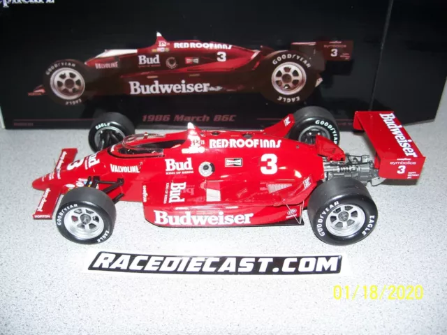 #3 Bobby Rahal "1986 Indy 500 Winner" March 86C Replicarz