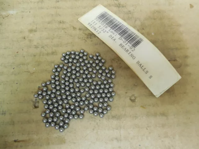 No Name 5/32" DIA Bearing Balls Lot of 185 New