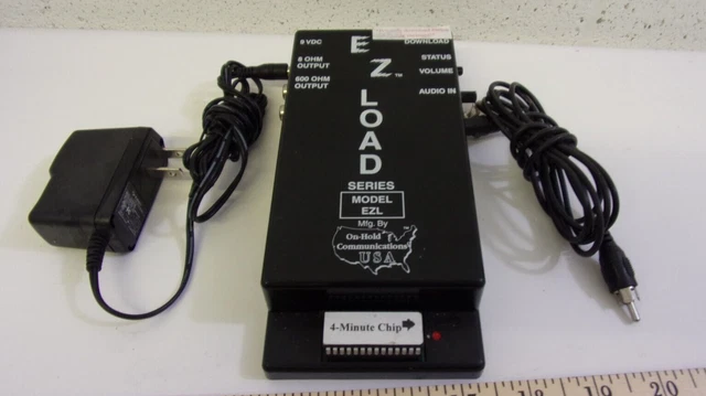 EZ Load Digital Music on Hold EZL EZ Load on hold  communications.