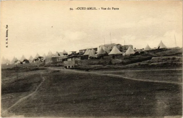 CPA AK MAROC Vers FEZ - Un convoi de chameaux en route sur FEZ (219490)