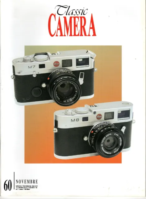Classic Camera - Novembre 2006 - Fotografia E Collezionismo - N. 60