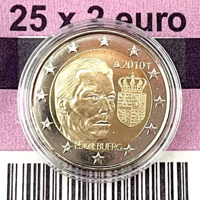 Luxemburgische 2-Euro-Gedenkmünze 2010 ""Wappen"" - UNC
