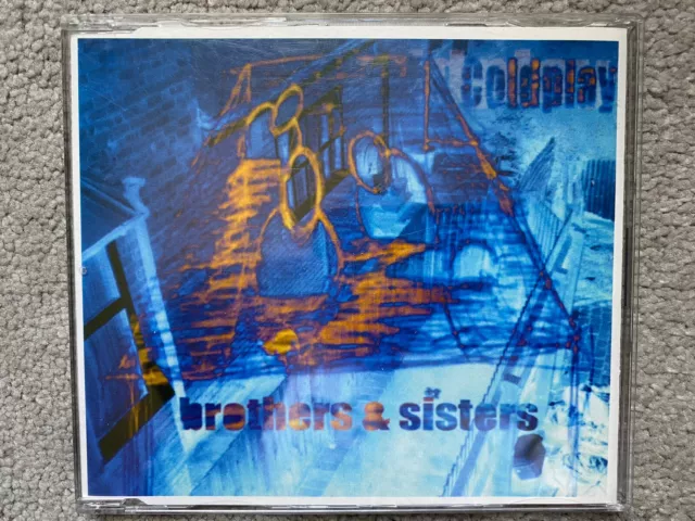 Coldplay Brothers & Sisters Rare 3-Track UK CD Single 1999