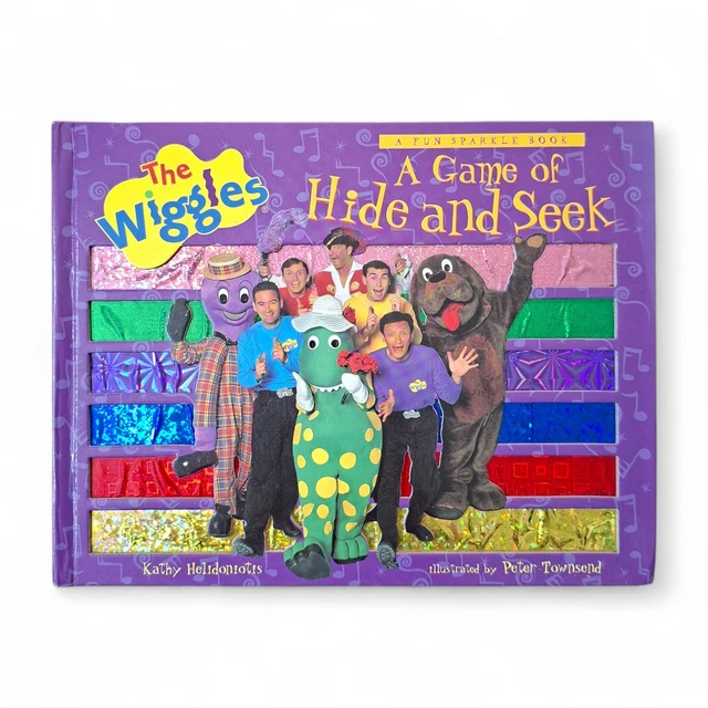THE WIGGLES A Fun Sparkle Book A Game of Hide And Seek 2001 Vintage ...