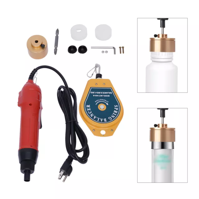 New Handheld Electric Bottle Capping Machine Manual Electric Screw Capper Sealer