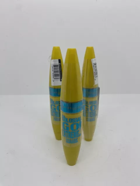 Maybelline New York The Colossal Go Extreme Waterproof Black Mascara X3