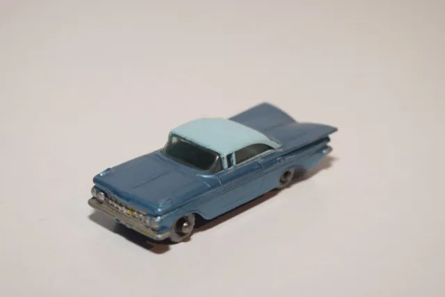 A56 1:64 Matchbox Lesney 57 Chevrolet Impala Blau Ausgezeichneter Zustand