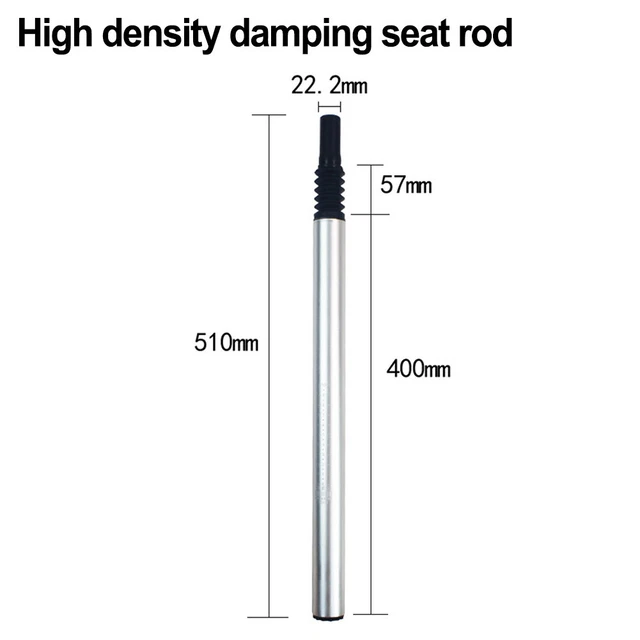 Canote De Selim Sakae Tco Sport Prata 29.8 X 300 Mm | Frete grátis