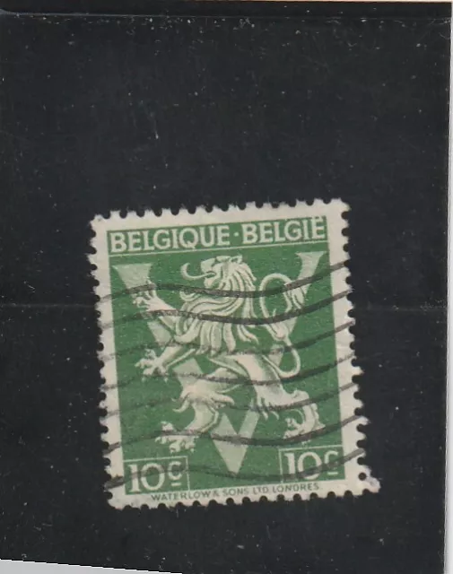 L6164 BELGIQUE timbre Y&T N° 675 de 1945 " Libération  " Oblitéré