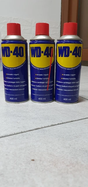 3 Wd 40 Svitol Professionale Lubrificante Spray Multiuso Doppia Azione 400 Ml