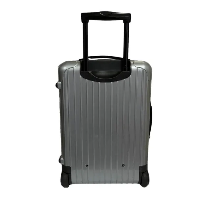 Rimowa Salsa 32L Silver 2-wheels Carry Case Suitcase 856 52