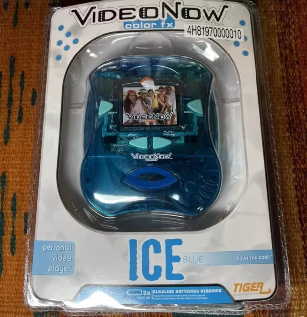RARE Video Now Color Fx Tiger Electronics Blue BRAND NEW