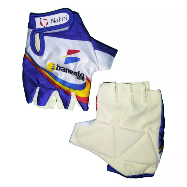 Guanti Ciclismo Vintage Team Ibanesto Cycling Gloves Sizes M L New
