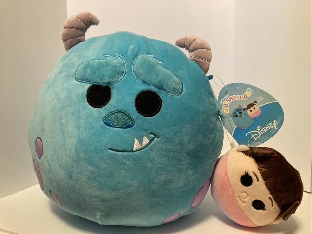SQUISHMALLOW 10& DISNEY Monsters Inc Sully with Mini Boo Plush £16.17 ...