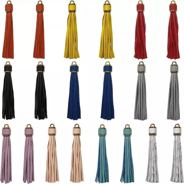 Charms Tassel Leather Purse Tassels for Handbags for for Jewelry Making