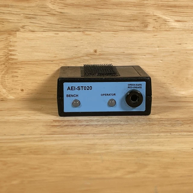 Aratron AEI-ST030 Black/Blue Portable Single Threshold ESD Monitor