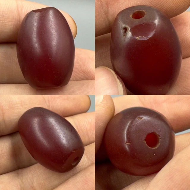 Genuine Ancient South Asian Burmese Nepalese Agate Carnelian Bead