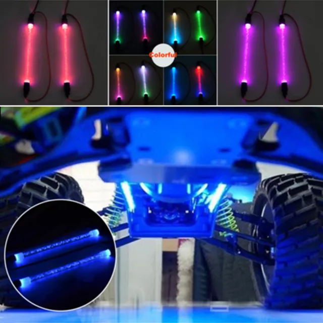 RC Car Chassis LED Light Bar Decoration Lamp  for 1/10 Truck Crawler f