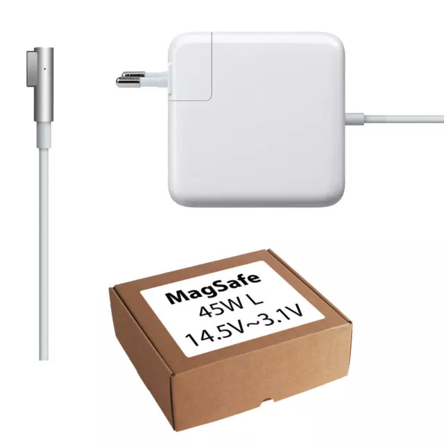 Adaptateur secteur chargeur compatible Apple MacBook Pro MagSafe 1 45/60/85W