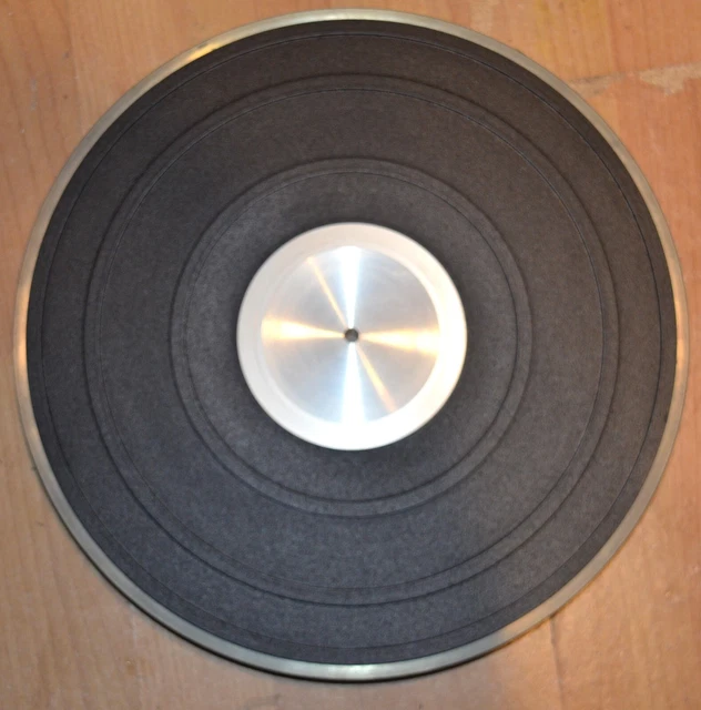 LENCO L75 PLATTENTELLER gewuchtet + Slipmat / Gummimatte EUR 24,50
