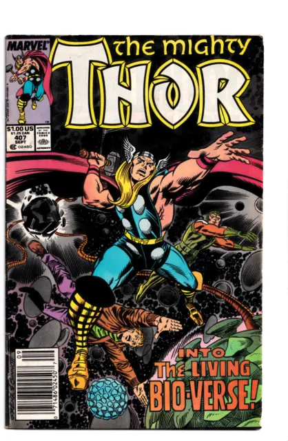 The Mighty Thor #407 1989 Marvel Comics Comic Book