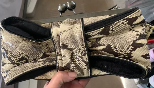 Jessica  Simpson handbags Python Wristlet