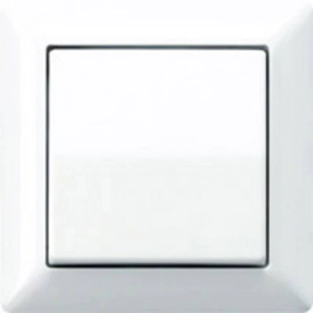 Jung simple Insert Bouton-poussoir blanc-alpin AS590WW