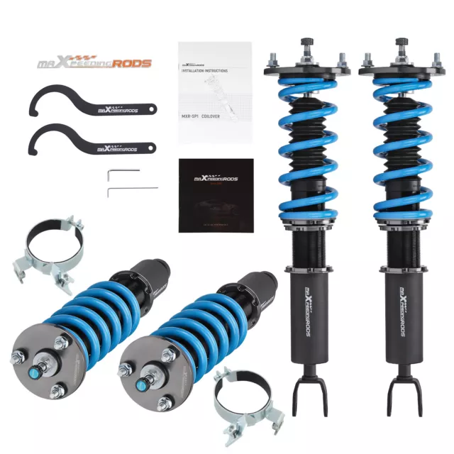 Maxpeedingrods Coilovers 24 Way Damper Suspension Kit For Honda Accord 1990-1997