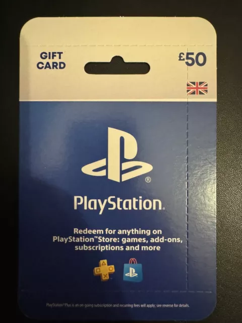 100 UK PlayStation PSN Card GBP Wallet Top Up