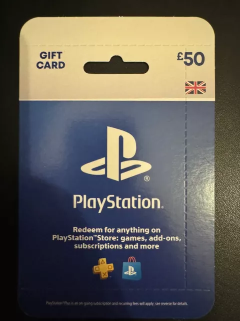 Playstation Store Network PSN UK £5 GB Pounds Gift Card