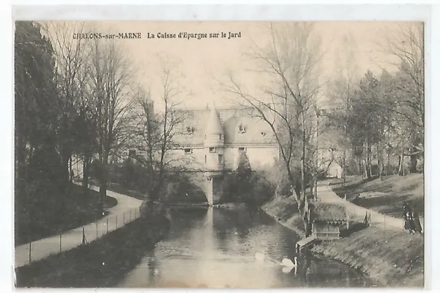 51 Chalons Sur Marne, The Savings Bank On The Garden