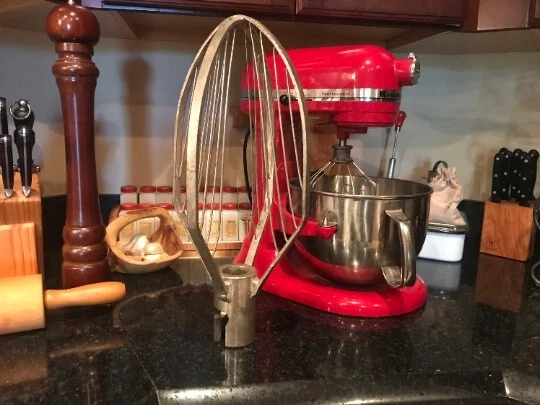 Industrial C wing Whip Mixer Attachment - Kitchen Decor for the Baker!