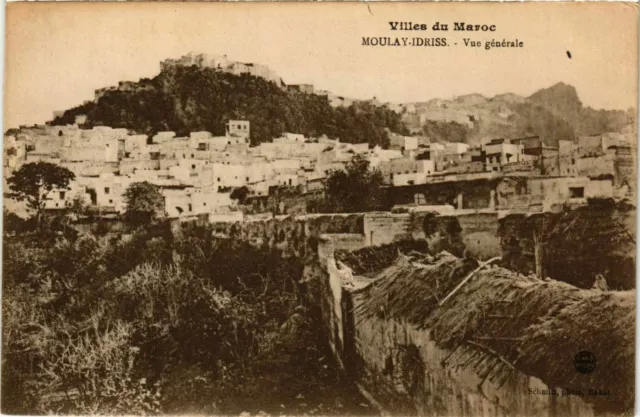 CPA AK MOULAY IDRIS - Vue générale MAROC (797228)
