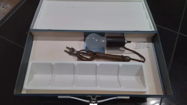 Smith Victor Slide Sorter Metal Case Model SS1 Vintage Photography Equipment