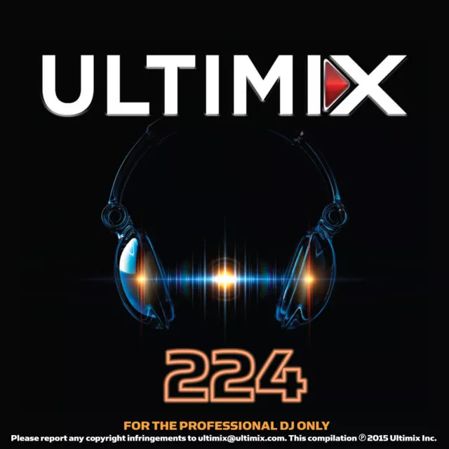 Ultimix 224 CD Ultimix Records Adele Justin Bieber Ariana Grande One Direction